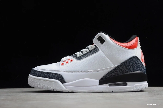 Red SE Jordan 3 CZ6431-100 Retro (2020) Fire Denim Air 0405